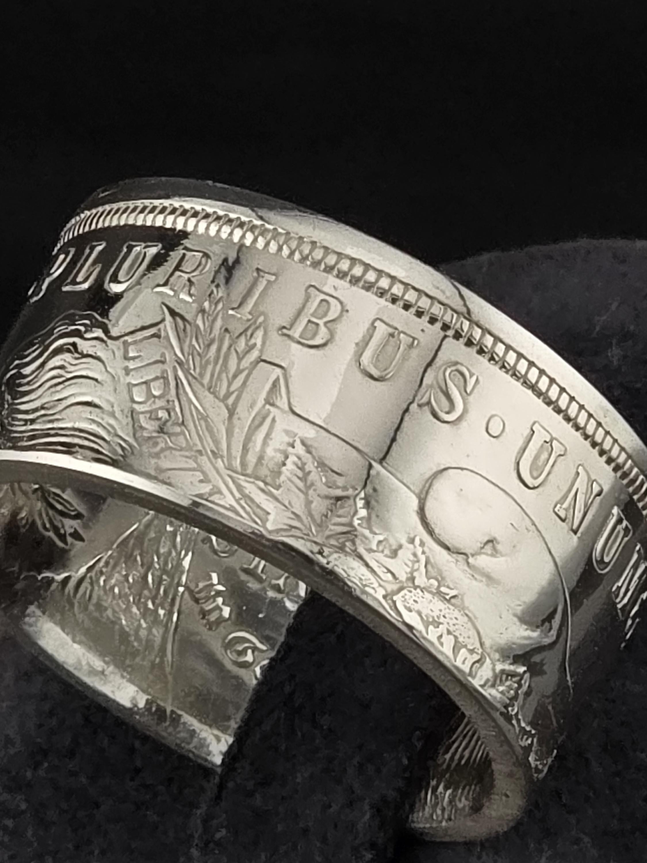 The Sovereign Morgan Silver Dollar Coin Ring Collection